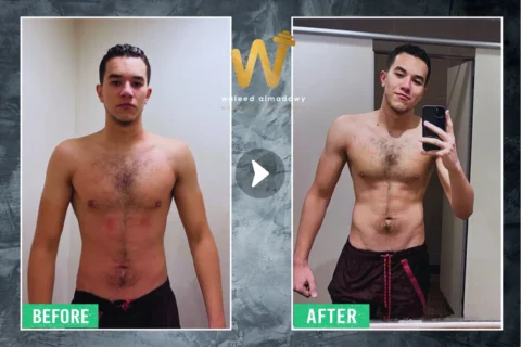 صور قبل وبعد تحول يوسف هيثم: تطور ملحوظ في اللياقة والقوة خلال 60 يوماً