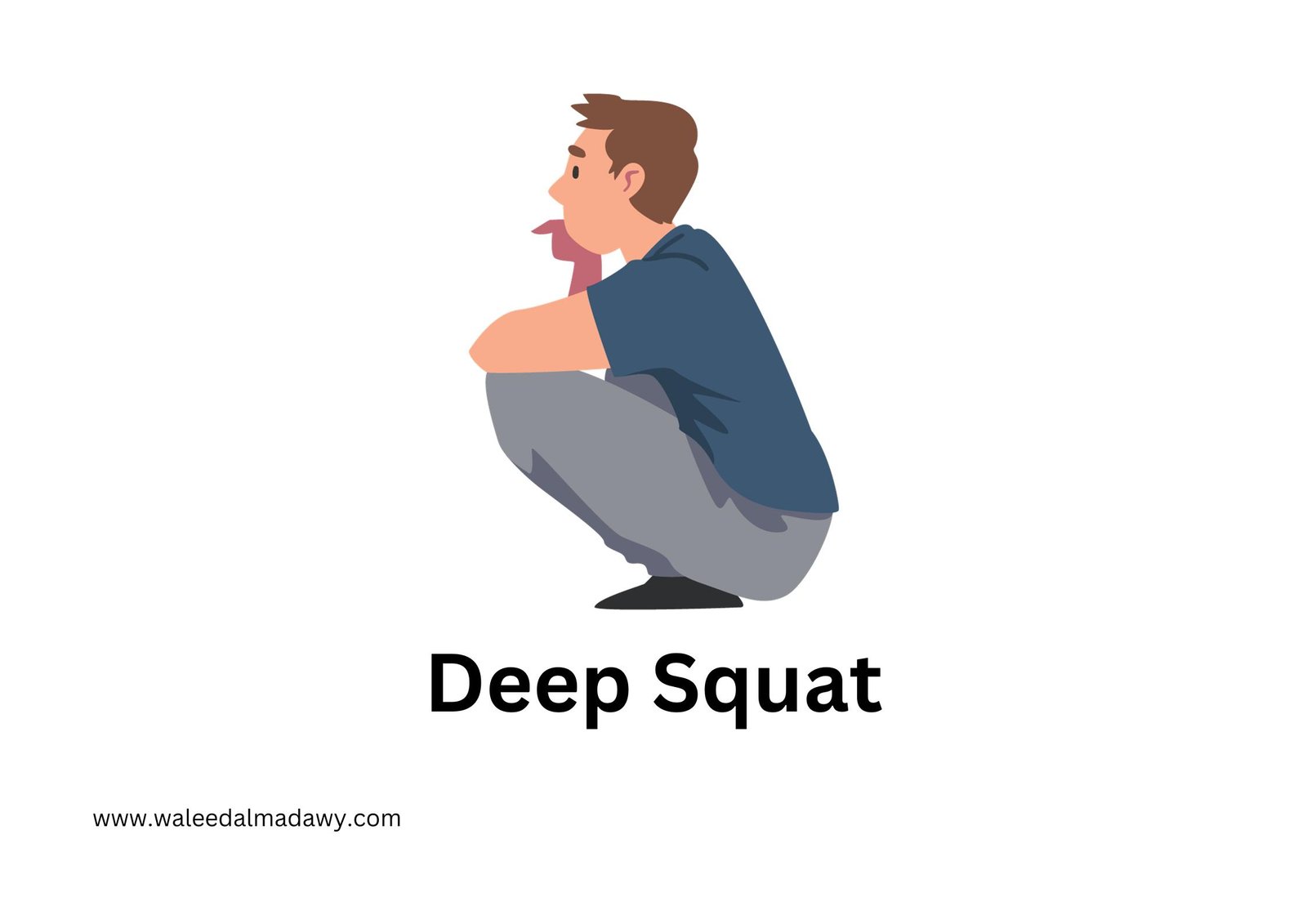 Deep Squat - ممارسة الرياضة