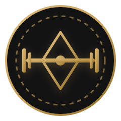 Power Circles Executive Emblem Logo