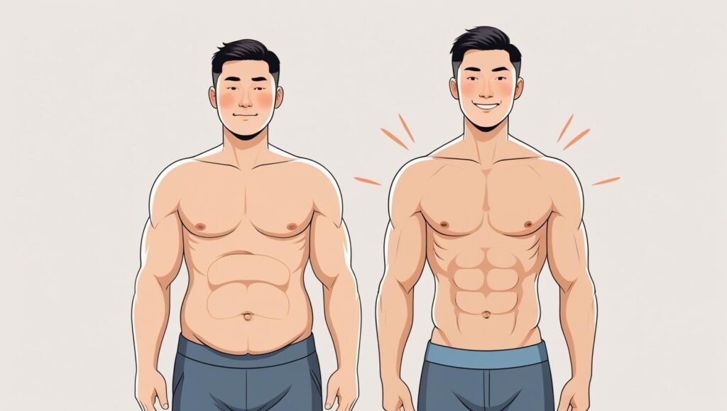 تغيرات الجسم المتوقعة بعد تطبيق الصيام المتقطع لخسارة الوزن