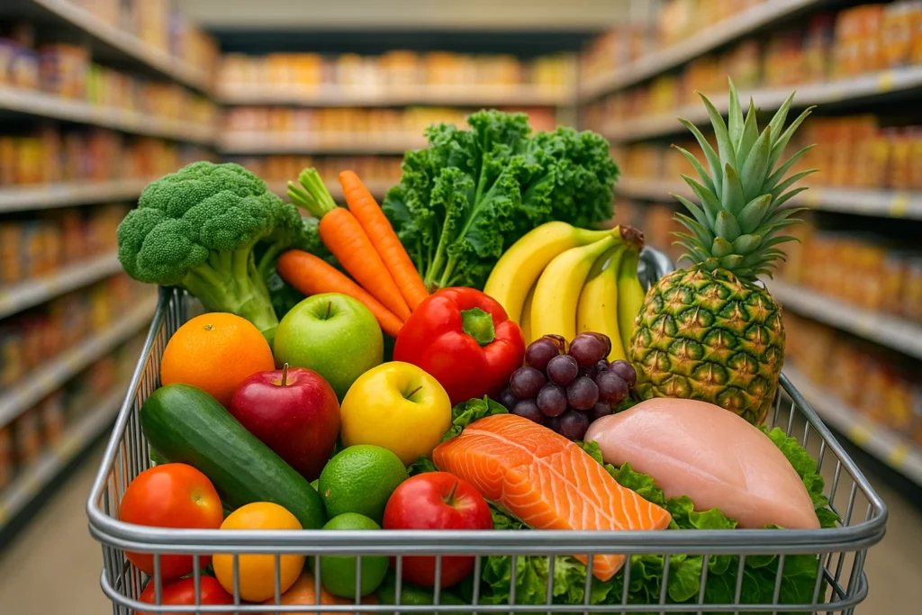 اختيار الأطعمة الصحية لإنقاص الوزن