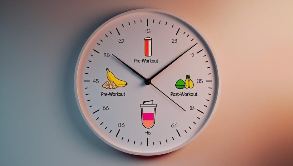 التغذية قبل وبعد التمرين