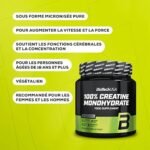 BioTechUSA 100% Creatine Monohydrate, Creatin Monohydrate Pharmaceutical Grade Powder No Added Flavour, 500g Gallery