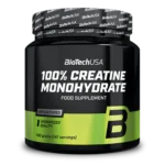 BioTechUSA 100% Creatine Monohydrate, Creatin Monohydrate Pharmaceutical Grade Powder No Added Flavour, 500g